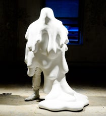A terrifying (or terrifyingly awesome) piece of performance art.Photo: Joe Schildhorn /BFAnyc.com 545612-(1)