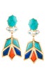 Lotus-Earring-Aegean-Blue