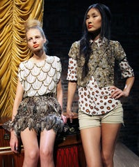 Romantic Texture and Pixie-Fingertips at Alice + Olivia