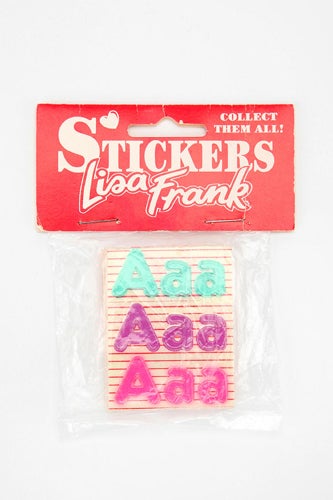 Alphabet-Stickers