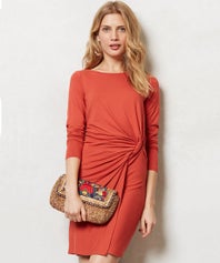 Ganni_Knotted-Jersey-Dress-$138.00_Anthro-MAIN