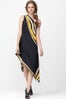RACHEL Rachel Roy Dress, The Donna Sleeveless One Shoulder Striped Scarf Asymmetrical Dress_89.99_Macys