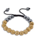opener-Ultra Diamonds, &ldquo;Crystal Hematite Bracelet&rdquo;, Ultra Diamonds, $159.00