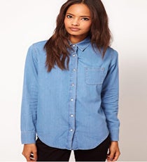 ASOS Denim Shirt, $43.12, available at ASOS. asos-shirt