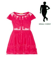 Small Chested — This sheer, cutout dress is practically made for a smaller bust. With the beautiful, ornate detailing, you'll be able to feel sexy but not showy. And, of course, if you're up for it, just ditch the bra all together.
Alice + Olivia Papina embroidered cutout cotton dress, $396, available at Net-A-Porter.
SpringDresses__0000_Small Chest