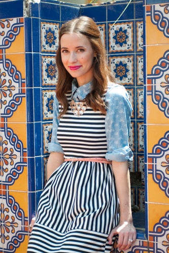 Mix It Up With Prints' Newest Star: Chambray