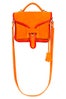 OCLA Orange Suede Red Leather Trim