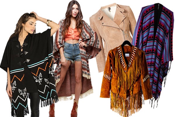 ponchos collage