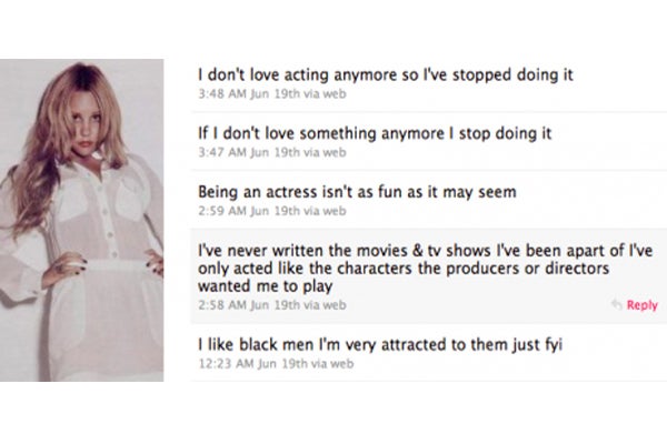 Amanda Bynes Tweets