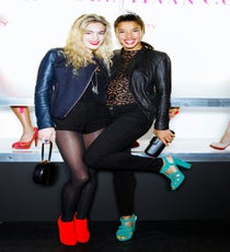 Gal pals: Chelsea Leyland and Hannah Bronfman (rocking Cole Haan, naturally).
Photos: Courtesy of BFAnyc.com
colehaan07