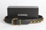 CHANEL-Black-Leather-Gold-Chain-Belt