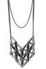 fathom and form diamon and cluster necklace_$400_Circle and Square