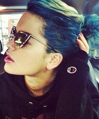 Rita Ora's Hair Is Blue Now, And We Kinda Love It rita