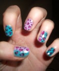 Leopard Nails
