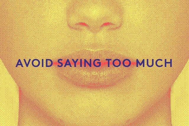 Saying-Too-Much