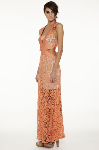 Long-Cool-Coacktail-Maxi-Dress-Side