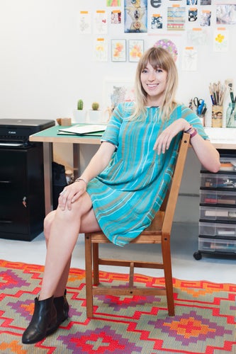 Meet One Savvy (And Stylish!) S.F. Artist