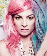 Tie-Dyed Hair Color Is Now A Thing — And Shockingly, We Kind Of Dig It colored-hair