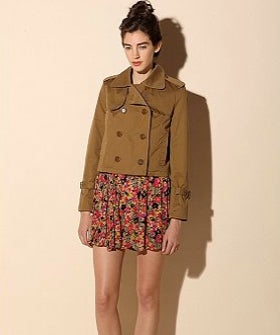 cropped rain coat for omen- raingear for summer