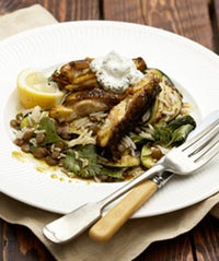 Our Favourite Stylish Chef Is Throwing Down In A Cook-Off This Weekend! gizzi-chicken