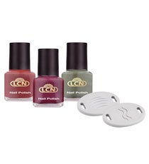 With 15 unique colors, and 4 different patterns (snake, diagonal, starburst,and curve), LCN brings some variety to the usual offerings. The only downside: You have to purchase the magnets separately.
LCN Magnet Effect Polish; $9.90; magnets, $15.90; both available at LCN. lcn_magnets