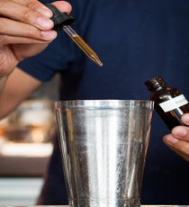 Step 4: Squeeze in 5 to 10 droplets of chipotle tincture, depending on your preferred heat level. 008_SpicyCocktails_1st