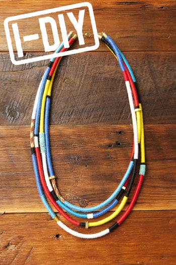Rope Necklace DIY