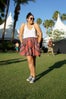 Coachella Style - print skirt