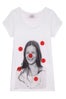 Kate Moss fashion t-shirt -&pound;14.99 XS S M L XL