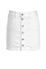 Button Front Skirt