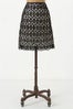 Anthropologie Dilated Lace Skirt