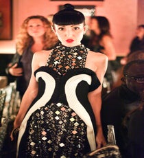Michelle Harper is always good for the "eye catching" category. Photographed by Angela Pham/Courtesy of BFAnyc.com. 561375