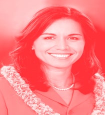 Tulsi Gabbard
At 21, Tulsi Gabbard was the youngest person ever elected to the Hawaii State
Legislature. Two years later, she resigned her seat to deploy to Iraq with her
National Guard unit. During her second deployment to Kuwait, Gabbard became
the first woman to receive an award from the Kuwaiti guards. Now 31, Gabbard
is poised to become the first Hindu-American and the first female war veteran
elected to Congress. But it won’t be Gabbard’s first time on Capitol Hill. After
returning from her first deployment, Gabbard worked for U.S. Senator Daniel
Akaka (D-Hawaii) as a legislative aide. After her second deployment, Gabbard
began serving on the Honolulu City Council, where she now chairs the safety,
economic development, and government affairs committee.
At the Democratic National Convention, she told the crowd she understands
the cost of war. “These days, it’s often women in uniform — moms, wives,
even grandmothers — who deploy and leave their families behind,” she said,
according to a Los Angeles Times report. Gabbard didn’t have to
go to war. Though her brigade was deploying, her unit was not being sent along.
She asked to go, because she said she couldn’t stay home while her fellow
soldiers went to Iraq. The deployment “brought me to a deeper understanding
of the meaning of freedom in our country,” she told the Times,
discussing her views on social issues like same-sex marriage and abortion. “We
cannot afford to walk down that dangerous path of government overstepping its
boundaries into the most personal parts of our lives.”
On her campaign website, Gabbard stresses her commitment to “living aloha” —
living with love and compassion for others. She also is dedicated to
environmental and public health. At 19, she cofounded the Healthy Hawaii
Coalition, and she continues to work to protect the environment and improve
community health. She told CNN that when she started her campaign, people
told her “there’s no way you can win,” but she was able to overcome a huge
deficit in the primary through a grassroots effort. Getting people of all ages
involved and working together is key, she said. “You have a role in the decision
making, in the future of our country…Step up to the plate and take charge.”Photo: Courtesy of Vote Tulsi WomenInPolitics_4