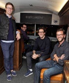 Get A Nerd-Chic Makeover During Warby Parker's Roving Pop-Up WP_ClassTrip_FourFounders_DriveBus2main