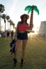 Coachella Style - palm tree