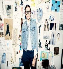 Jenna Lyons, written by Prabal Gurung
"She’s allowed mothers and daughters to dress with the same kind of attitude. I buy J.Crew, my mom does, my sister does, my niece and nephew do. She understands our zeitgeist. Being fashionable doesn’t mean being trendy; it means having a sense of style. Jenna has made J.Crew more than a brand or a company — it’s a philosophy that believes in style."
Photo: Peter Hapak for Time 2013_time100_lyons