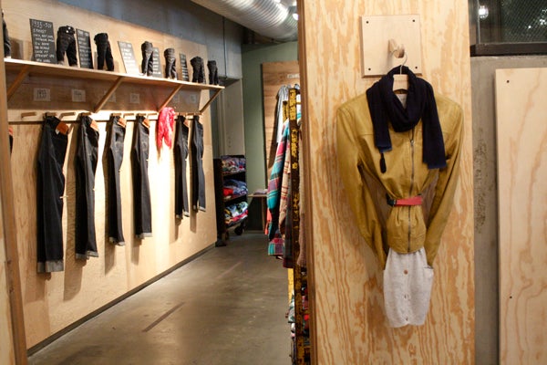 levis made and crafted store