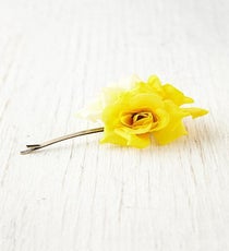 Free People Triple Rose Bobby Pin, $12, available at Free People. free-people