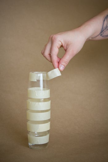 neon vase diy