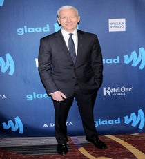 Anderson Cooper
Most anyone working in media had heard the rumors about Anderson Cooper, who staunchly (and rightfully so) had always kept his private life private, for professional reasons. But the beloved CNN anchor admitted the unintended consequences of being closeted, and made his announcement, and proved one crucial point: Coming out doesn't necessarily make someone an activist, but a human being with a sexual identity.
"The fact is, I'm gay, always have been, always will be, and I couldn’t be any more happy, comfortable with myself, and proud.
I have always been very open and honest about this part of my life with my friends, my family, and my colleagues. In a perfect world, I don't think it's anyone else's business, but I do think there is value in standing up and being counted. I’m not an activist, but I am a human being and I don't give that up by being a journalist." - As told to Andrew Sullivan in 2012.
Photo: Courtesy of Henry Lamb/Photowire/BEImages. rexusa_1268287b