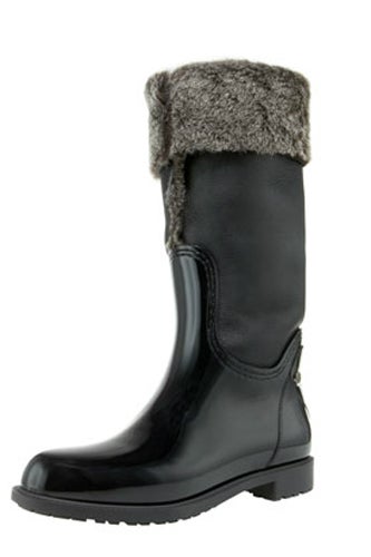faux fur boots