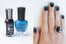 Blue Ombre Nails 