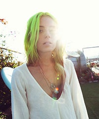 Chloe Norgaard Goes Green In The New For Love & Lemons Lookbook IMG_0311b