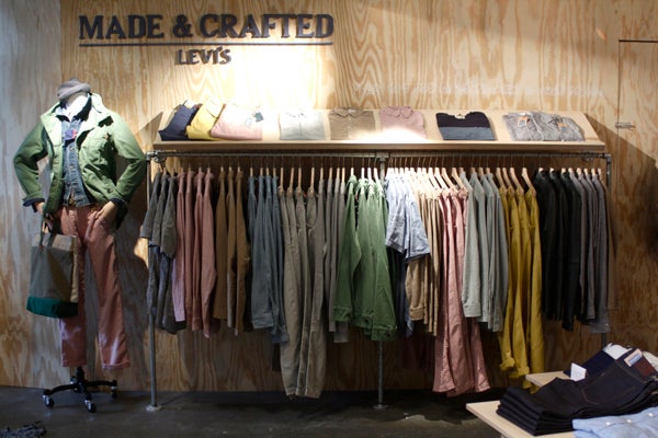 levis made and crafted store