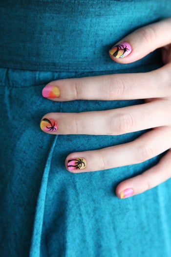 coachella-nail-art-designs-palm