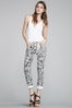 printed denim trend