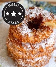 apple doughnuts