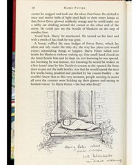 Muggles, Rejoice: Harry Potter Hits The Auction Block JKRowlingOpener