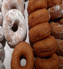 606 R&DWhat: New AmericanWhen: BrunchWhy: Prospect Heights was delighted to see 606 R&D show up on Vanderbilt
Ave. We're not sure how they do it, but aside from a beautiful brunch, City
Bakery alum Chefs Sara Dima & Ilena Rosen, make donuts that sell out on a
Sunday before you have a chance to buy the morning paper. In fact they have a
Kickstarter project to fund a new donut machine! Ask them nicely and you may
be in time for a hot batch, fresh out of the oven, that melt in your mouth as you
people-watch the early hours away.606 R&D, 606 Vanderbilt Avenue, (between St. Marks Avenue and Prospect Place); 718-230-0125.Photo: Courtesy of 606 R&D/Kickstarter 606r&d