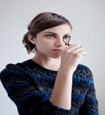 Hands down the easiest way to fake a wide-awake look is to curl your lashes because, as Lake says, it visually opens up your eye.
Theory Tommie C Sweater quick-beauty-12